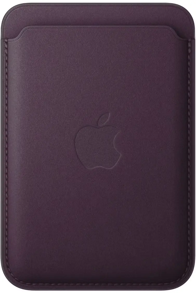 Originele Apple FineWoven Wallet MagSafe Kaarthouder/Portemonnee Zoek-Mijn Paars afbeelding 1