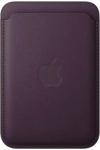 Originele Apple FineWoven Wallet MagSafe Kaarthouder/Portemonnee Zoek-Mijn Paars afbeelding 1