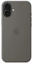 Origineel Apple iPhone 16 Plus Hoesje MagSafe Silicone Case Grijs