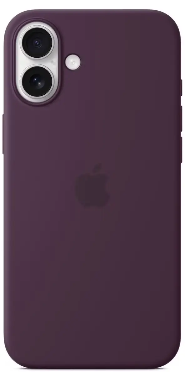 Origineel Apple iPhone 16 Plus Hoesje MagSafe Silicone Case Paars afbeelding 2