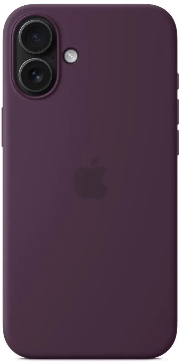 Origineel Apple iPhone 16 Plus Hoesje MagSafe Silicone Case Paars afbeelding 1