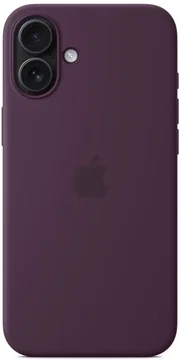 Origineel Apple iPhone 16 Plus Hoesje MagSafe Silicone Case Paars