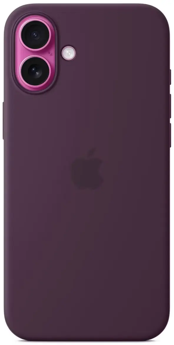 Origineel Apple iPhone 16 Plus Hoesje MagSafe Silicone Case Paars afbeelding 3