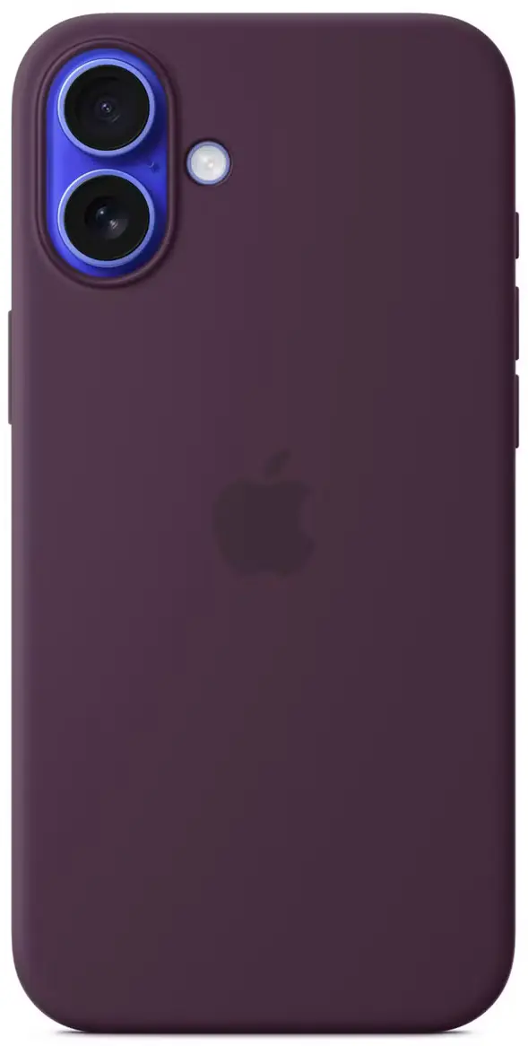 Origineel Apple iPhone 16 Plus Hoesje MagSafe Silicone Case Paars afbeelding 4