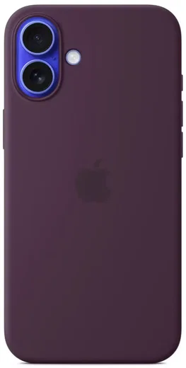 Origineel Apple iPhone 16 Plus Hoesje MagSafe Silicone Case Paars afbeelding 4