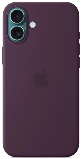 Origineel Apple iPhone 16 Plus Hoesje MagSafe Silicone Case Paars afbeelding 5