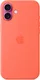 Origineel Apple iPhone 16 Plus Hoesje MagSafe Silicone Case Oranje afbeelding 4