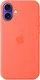 Origineel Apple iPhone 16 Plus Hoesje MagSafe Silicone Case Oranje afbeelding 2