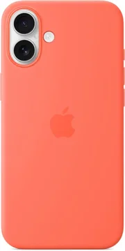 Origineel Apple iPhone 16 Plus Hoesje MagSafe Silicone Case Oranje