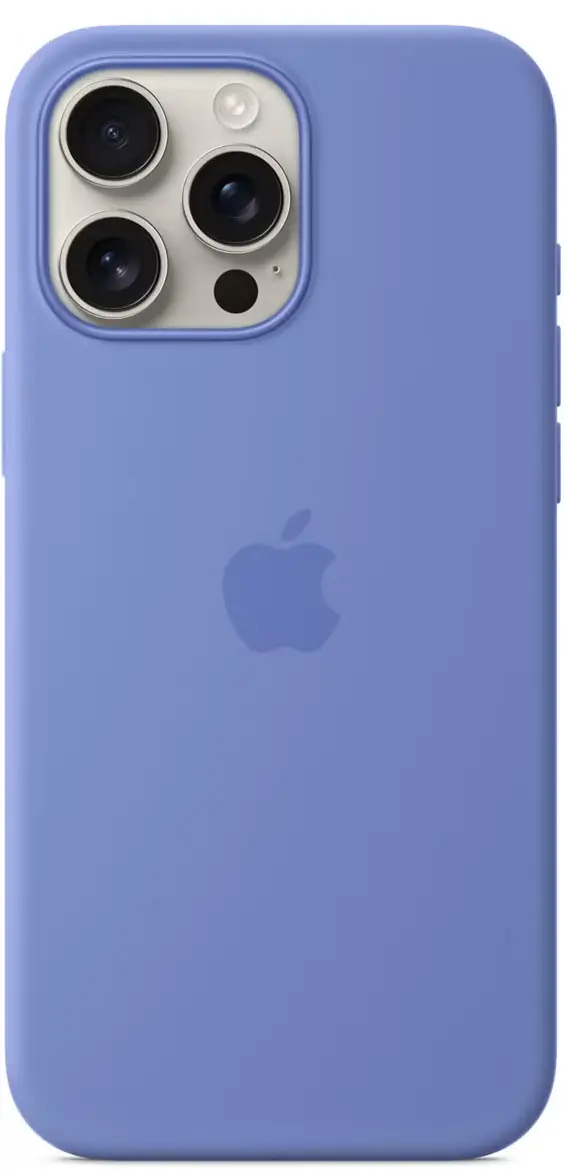 Origineel Apple iPhone 16 Pro Max Hoesje MagSafe Silicone Case Violet afbeelding 4