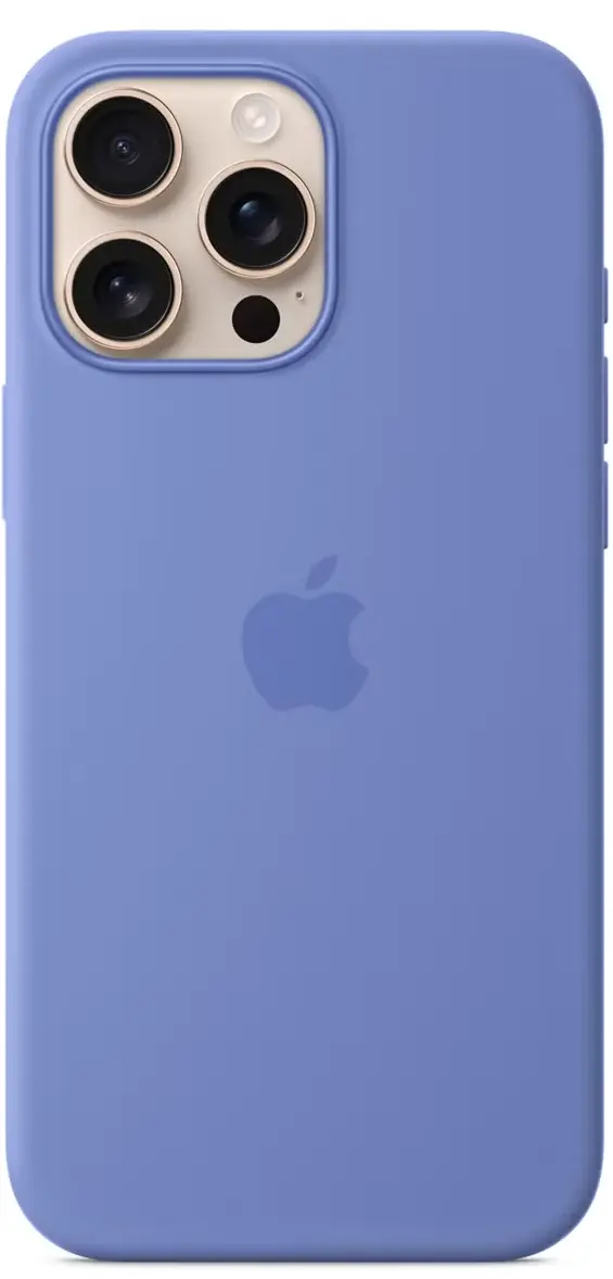 Origineel Apple iPhone 16 Pro Max Hoesje MagSafe Silicone Case Violet afbeelding 3