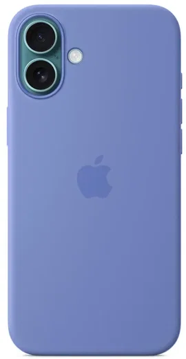Origineel Apple iPhone 16 Plus Hoesje MagSafe Silicone Case Violet afbeelding 4