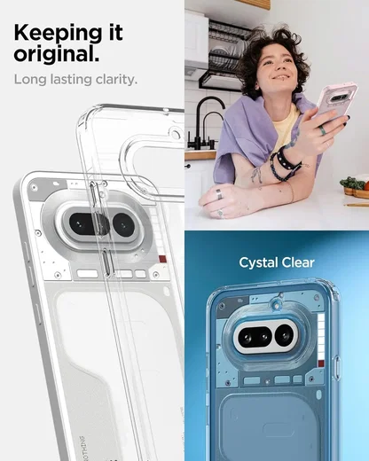 Spigen Ultra Hybrid Nothing Phone (4a) Hoesje Back Cover Transparant afbeelding 3