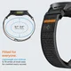 Spigen Athlex Air Garmin QuickFit 22MM Bandje Zwart Oranje afbeelding 5
