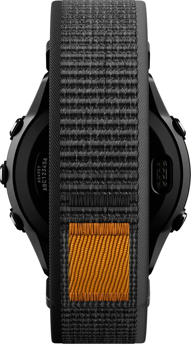 Spigen Athlex Air Garmin QuickFit 22MM Bandje Zwart Oranje afbeelding 15