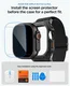 Spigen Lite Fit Pro Apple Watch Ultra 3/2/1 Hoesje/Bandje/Sreenprotector Zwart afbeelding 4