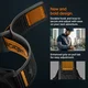 Spigen Athlex Air - Garmin Active Quick Release 22MM Bandje Zwart Oranje afbeelding 6