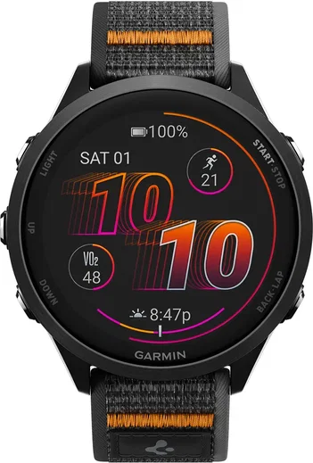 Spigen Athlex Air - Garmin Active Quick Release 22MM Bandje Zwart Oranje afbeelding 4