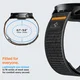 Spigen Athlex Air - Garmin Active Quick Release 22MM Bandje Zwart Oranje afbeelding 12