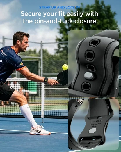 Spigen Liquid Air Pro - Apple Watch Ultra 3/2/1 - Full Protect - Zwart afbeelding 9