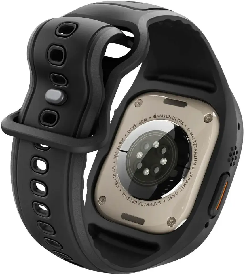 Spigen Liquid Air Pro - Apple Watch Ultra 3/2/1 - Full Protect - Zwart afbeelding 11
