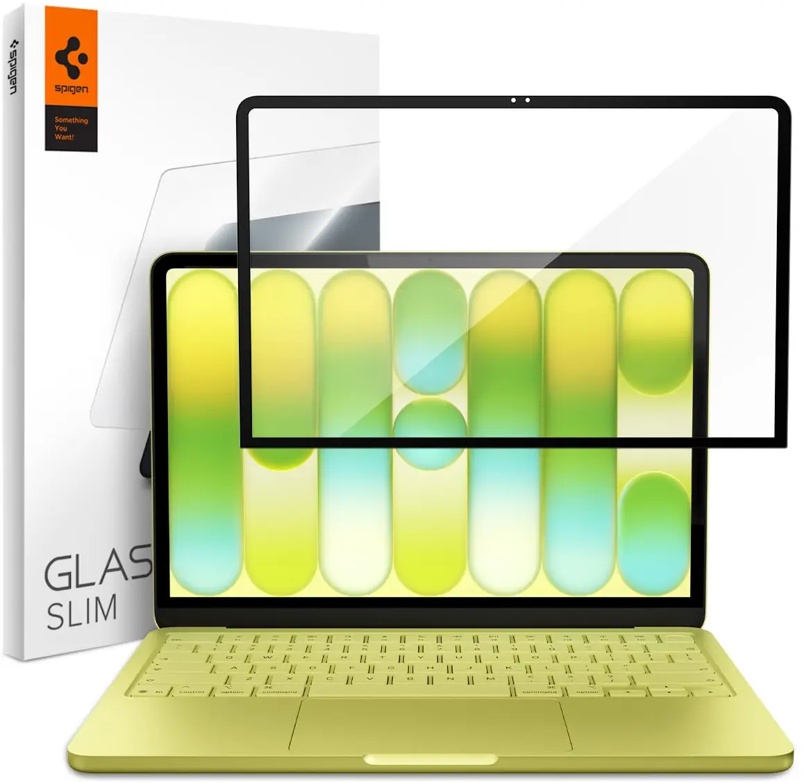 Spigen Glas.tR Slim Apple MacBook Neo 13 (2026) Screen Protector afbeelding 1