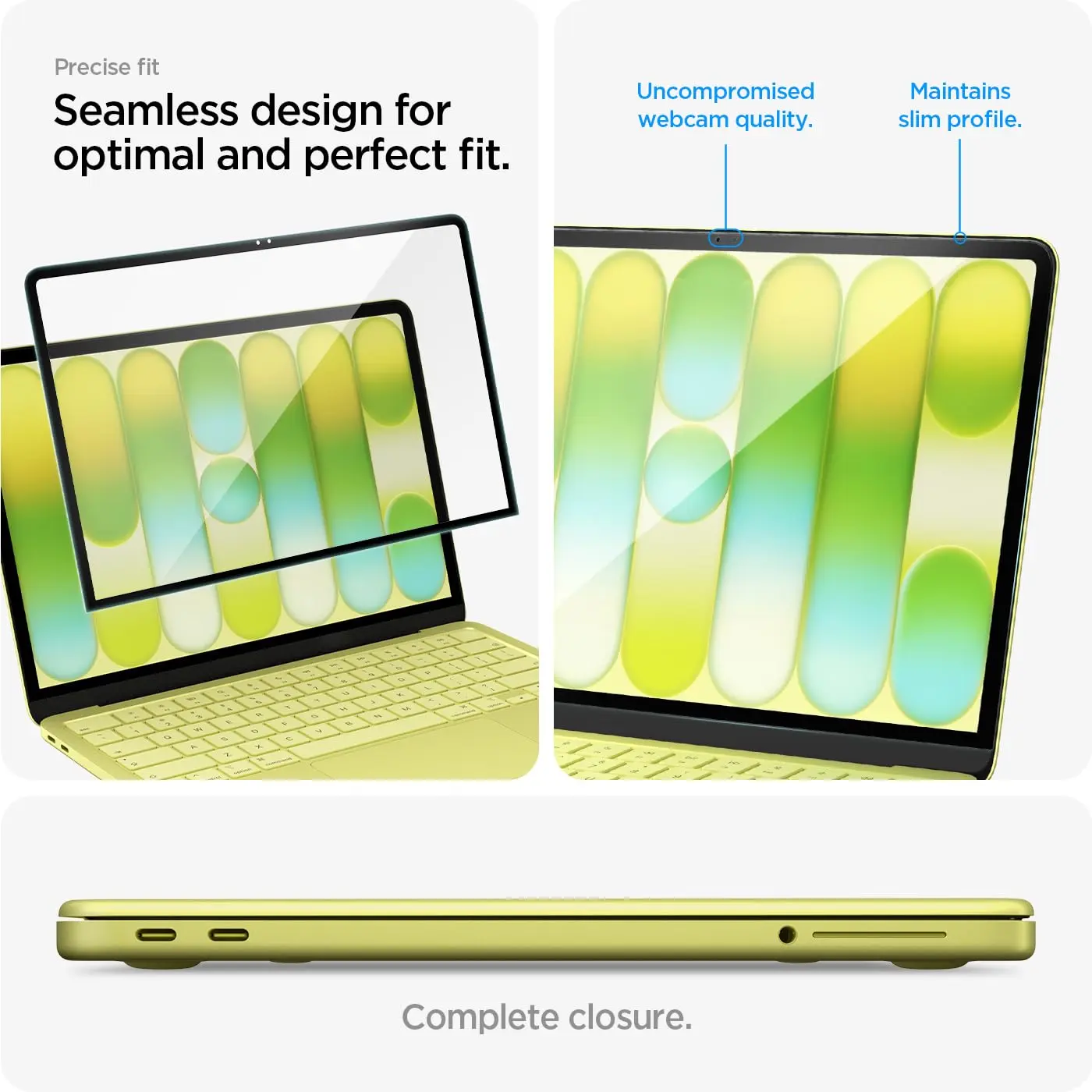 Spigen Glas.tR Slim Apple MacBook Neo 13 (2026) Screen Protector afbeelding 6