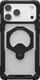 UAG Plasma XTE iPhone 18 Pro Max / 17 Pro Max Hoesje Magnetic Stand Clear Zwart afbeelding 4
