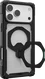 UAG Plasma XTE iPhone 18 Pro Max / 17 Pro Max Hoesje Magnetic Stand Clear Zwart afbeelding 3