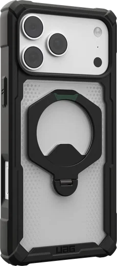 UAG Plasma XTE iPhone 18 Pro Max / 17 Pro Max Hoesje Magnetic Stand Clear Zwart afbeelding 7