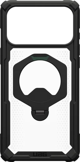 UAG Plasma XTE iPhone 18 Pro Max / 17 Pro Max Hoesje Magnetic Stand Clear Zwart afbeelding 9