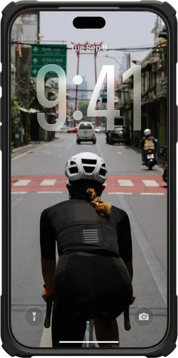 UAG Plasma XTE iPhone 18 Pro Max / 17 Pro Max Hoesje Magnetic Stand Clear Zwart afbeelding 10