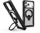 UAG Plasma XTE iPhone 18 Pro Max / 17 Pro Max Hoesje Magnetic Stand Clear Zwart