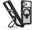 UAG Plasma XTE iPhone 18 Pro Max / 17 Pro Max Hoesje Magnetic Stand Clear Zwart