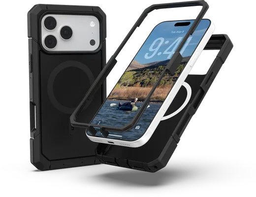 UAG Trooper Apple iPhone 18 Pro Max / 17 Pro Max Hoesje Magnetic Zwart afbeelding 4