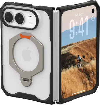 UAG Mouve XTE Apple iPhone Duo MagSafe Hoesje met Kickstand Ice