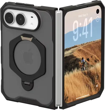 UAG Mouve XTE Apple iPhone Duo MagSafe Hoesje met Kickstand Ash