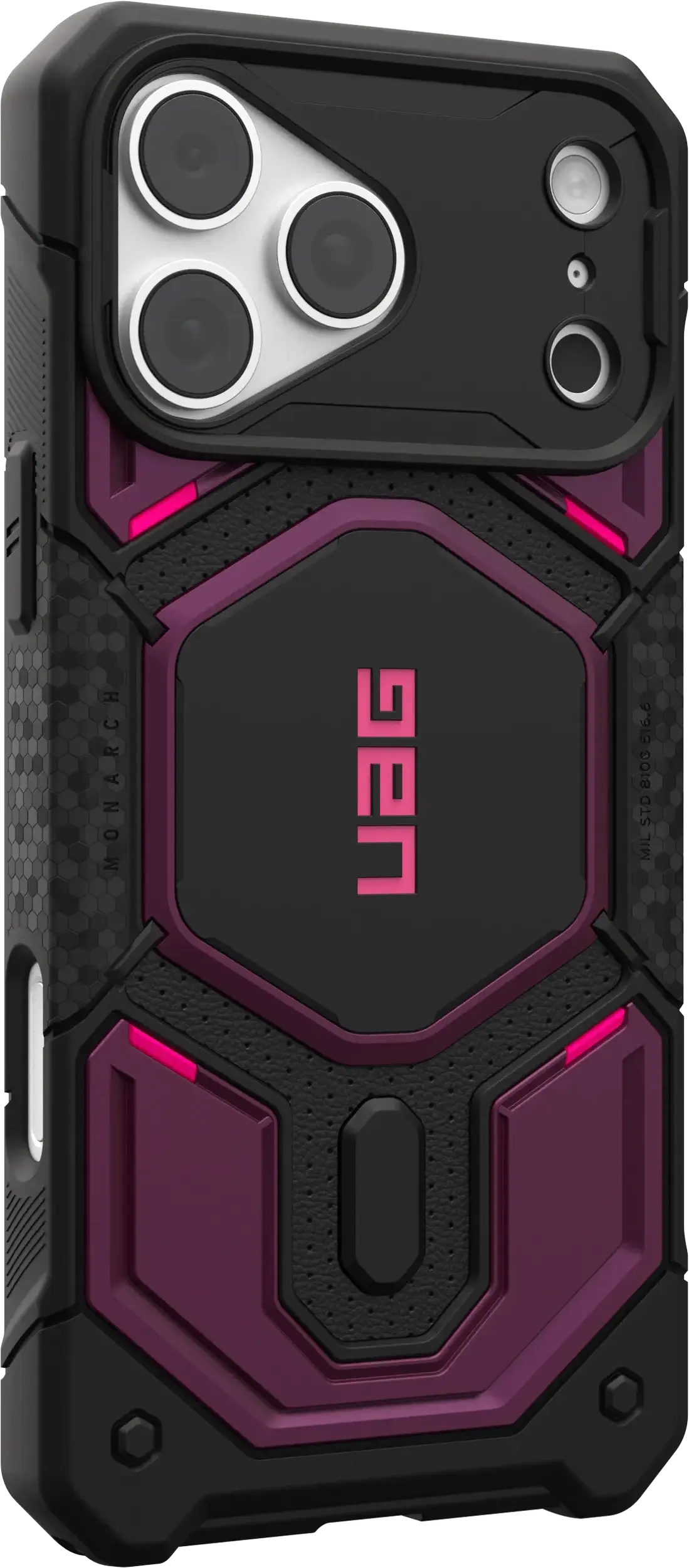 UAG Monarch Pro Apple iPhone 18 Pro / 17 Pro Hoesje MagSafe Paars Zwart afbeelding 6