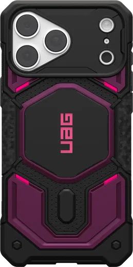 UAG Monarch Pro Apple iPhone 18 Pro / 17 Pro Hoesje MagSafe Paars Zwart afbeelding 3