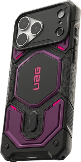 UAG Monarch Pro Apple iPhone 18 Pro / 17 Pro Hoesje MagSafe Paars Zwart afbeelding 8