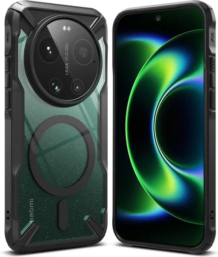 Ringke Fusion X Magnetic Xiaomi 17 Ultra Hoesje MagSafe Zwart afbeelding 1
