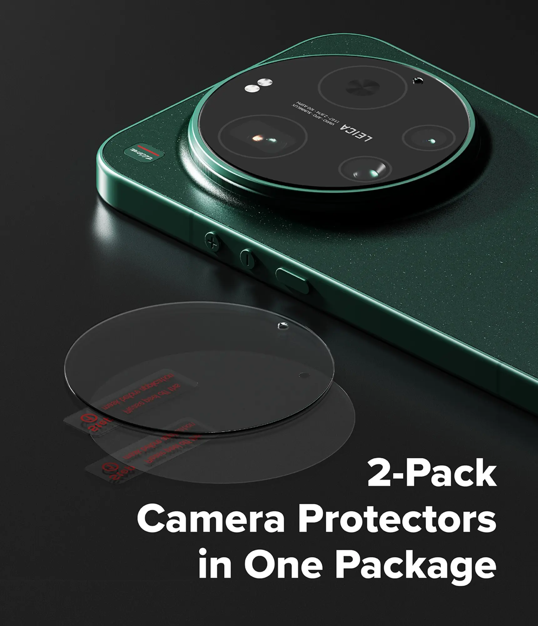Ringke Camera Tempered Glass Xiaomi 17 Ultra Camera Protector 2-Pack afbeelding 9