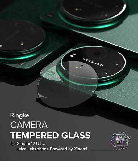 Ringke Camera Tempered Glass Xiaomi 17 Ultra Camera Protector 2-Pack afbeelding 2