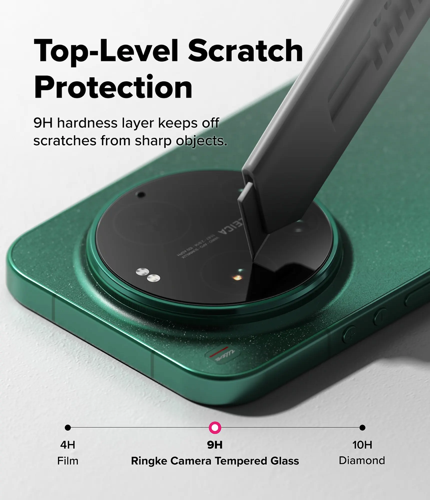 Ringke Camera Tempered Glass Xiaomi 17 Ultra Camera Protector 2-Pack afbeelding 4