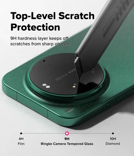 Ringke Camera Tempered Glass Xiaomi 17 Ultra Camera Protector 2-Pack afbeelding 4