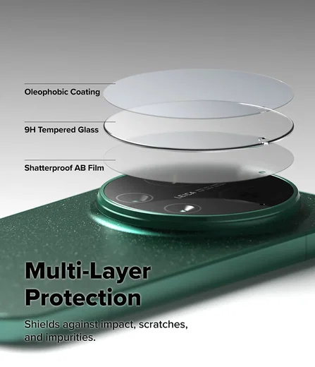 Ringke Camera Tempered Glass Xiaomi 17 Ultra Camera Protector 2-Pack afbeelding 5