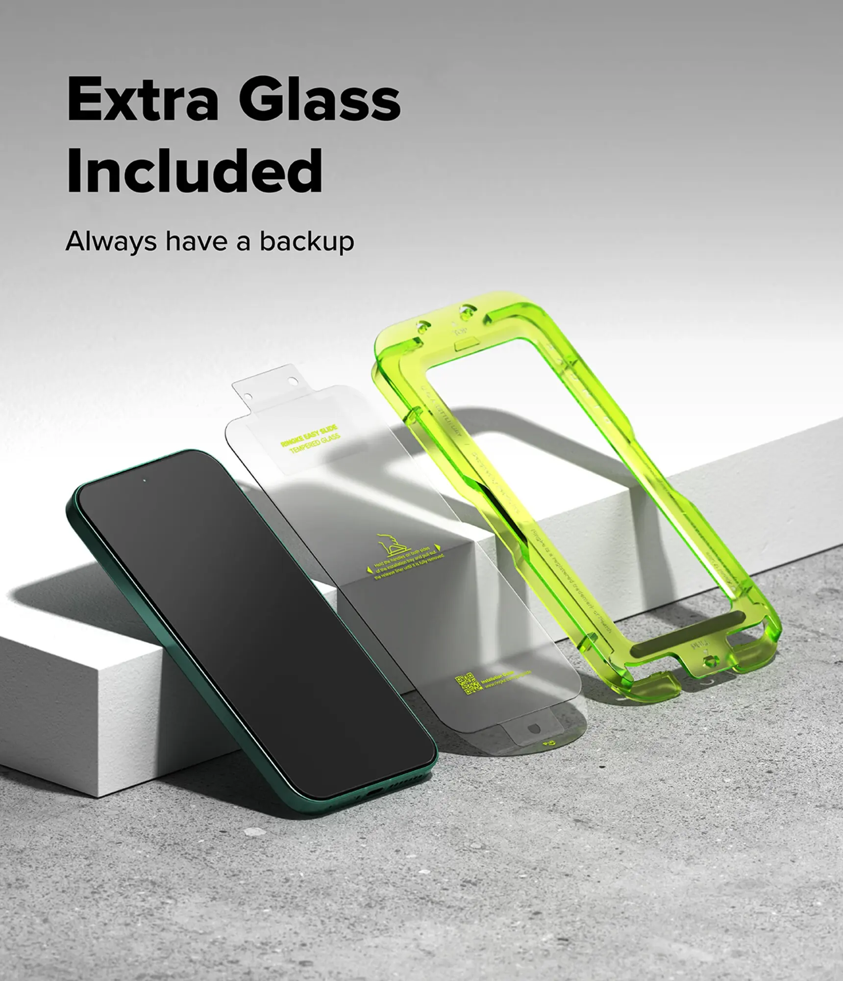 Ringke Easy Slide Xiaomi 17 Ultra Screen Protector met Jig 2-Pack afbeelding 5