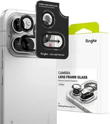 Ringke Camera Tempered Glass Nothing Phone 4a Camera Protector 2-Pack afbeelding