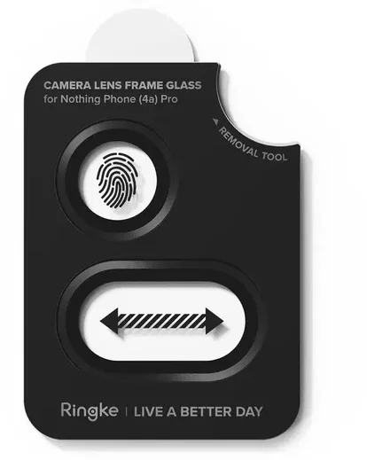 Ringke Camera Tempered Glass Nothing Phone 4a Camera Protector 2-Pack afbeelding 4