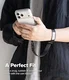 Ringke Koord Hand Strap Verstelbaar Universeel Polsbandje Zwart afbeelding 3